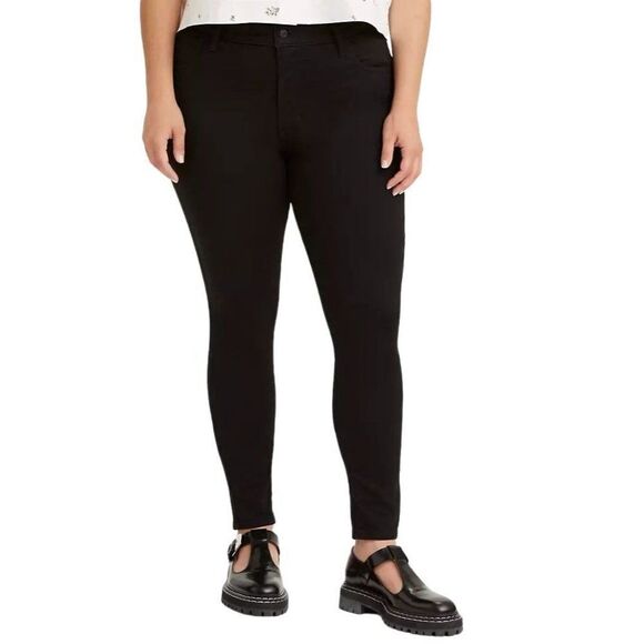 Levi's Premium 720 Super Skinny Jeans‎ Women's 24 XS Black High-Rise NEW - Picture 13 of 15